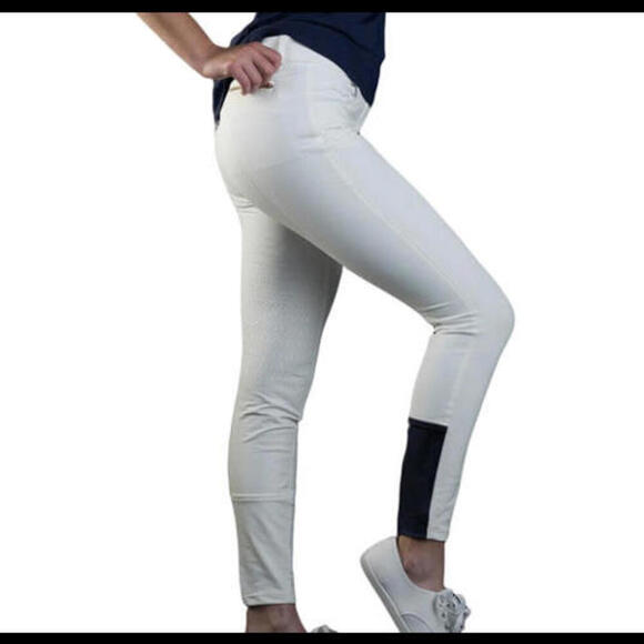 EQUO white riding pants equestrian performance pants never worn - Picture 2 of 7